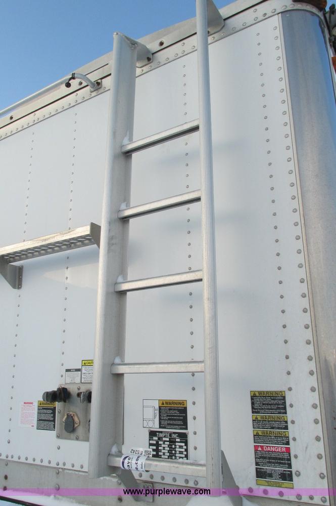 image for item E5242 2011 Timpte tandem axle hopper bottom trailer