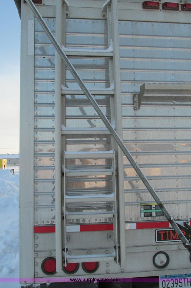 image for item E5242 2011 Timpte tandem axle hopper bottom trailer