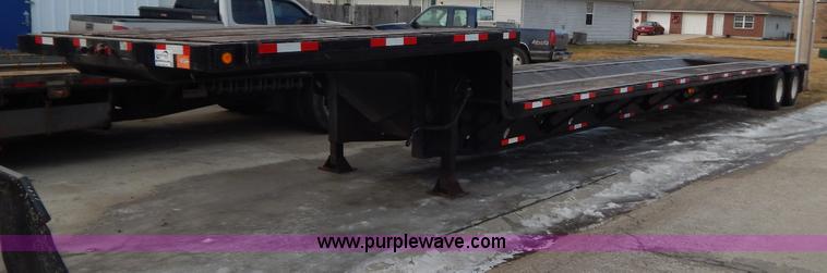 image for item H3821 1997 low profile step deck trailer