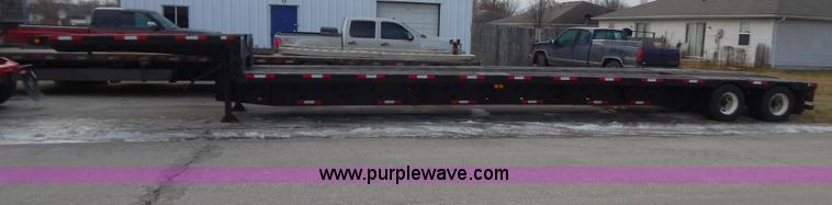 image for item H3821 1997 low profile step deck trailer