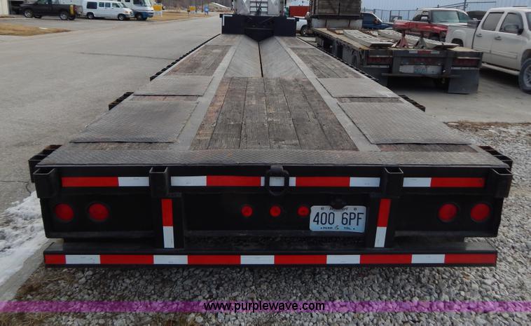 image for item H3821 1997 low profile step deck trailer