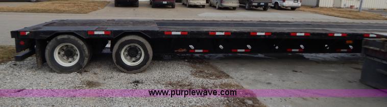 image for item H3821 1997 low profile step deck trailer