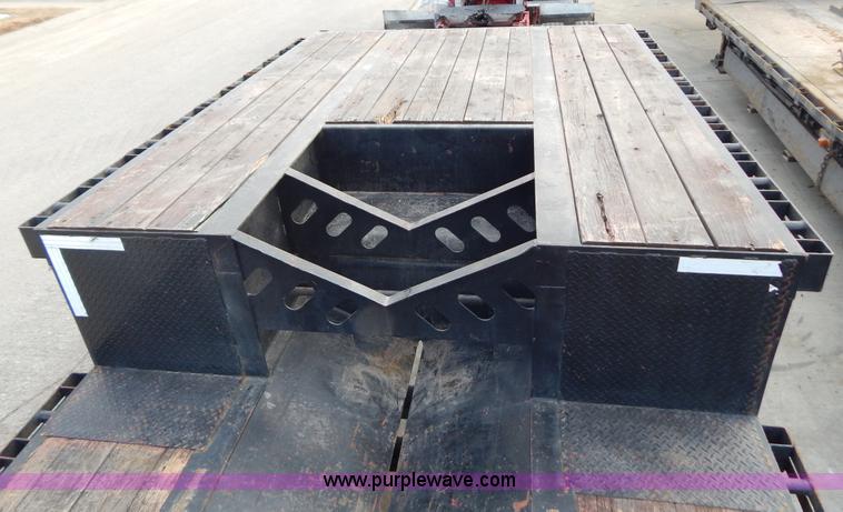 image for item H3821 1997 low profile step deck trailer
