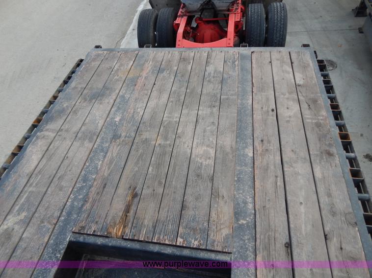 image for item H3821 1997 low profile step deck trailer