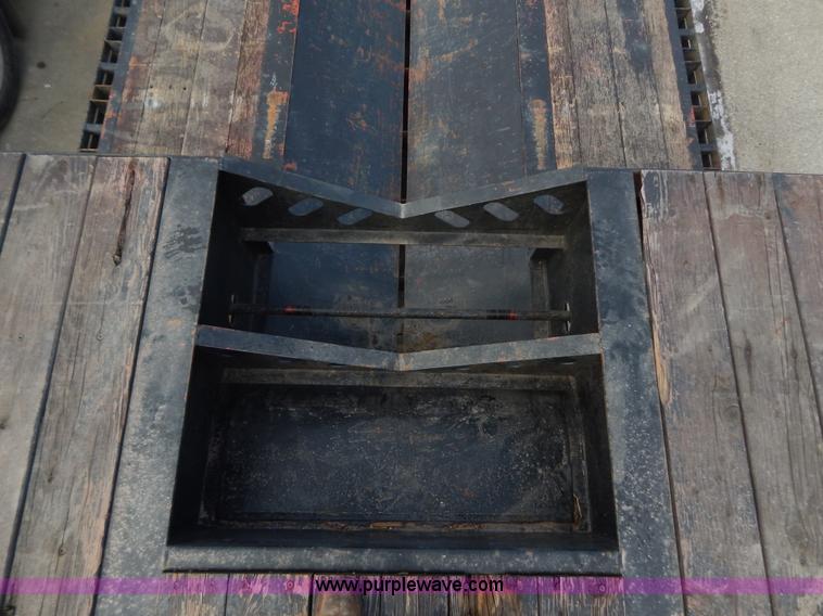 image for item H3821 1997 low profile step deck trailer