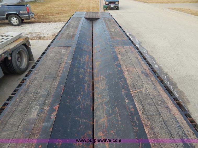 image for item H3821 1997 low profile step deck trailer