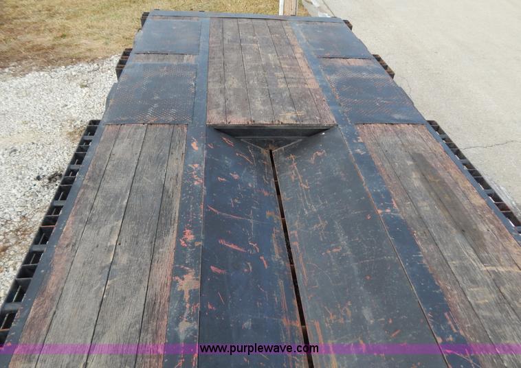 image for item H3821 1997 low profile step deck trailer