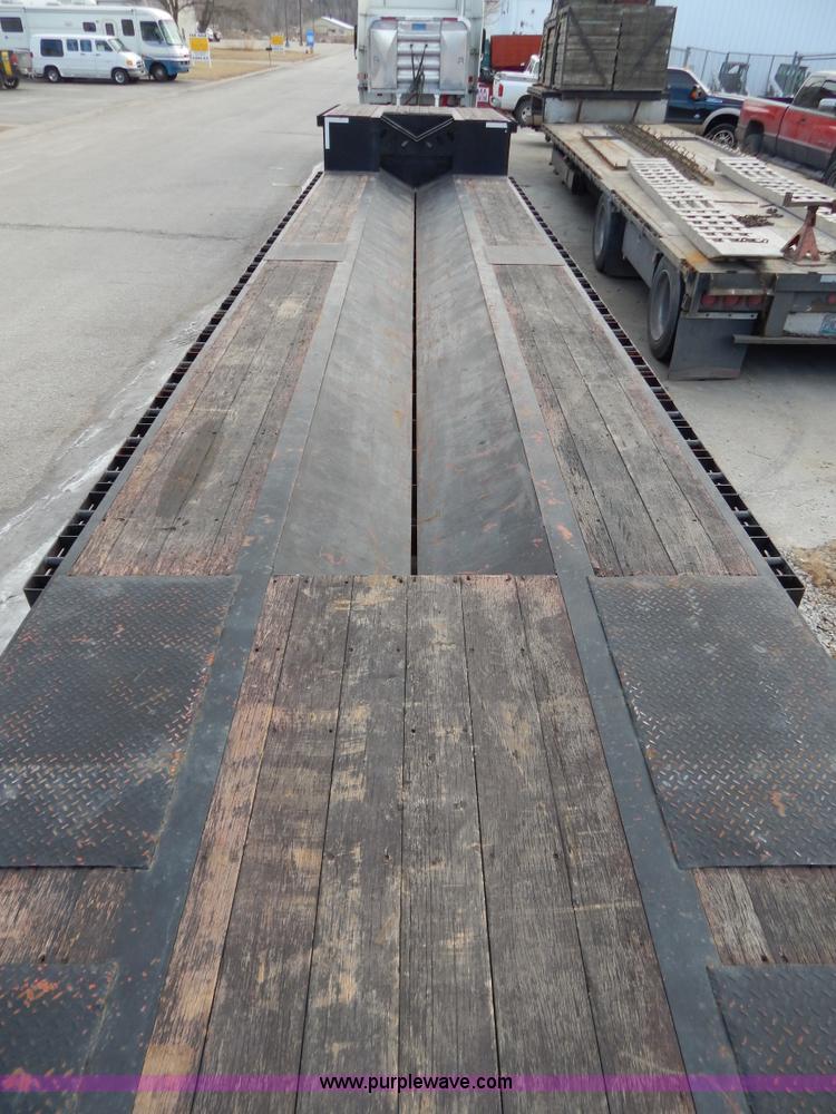 image for item H3821 1997 low profile step deck trailer