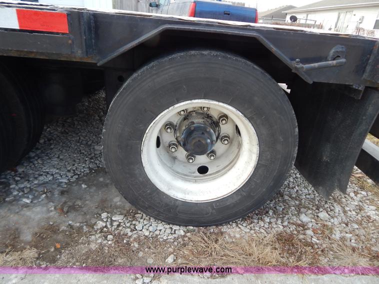 image for item H3821 1997 low profile step deck trailer