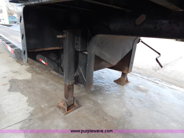 image for item H3821 1997 low profile step deck trailer