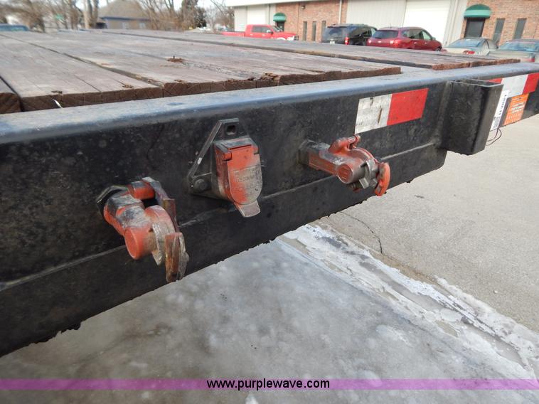 image for item H3821 1997 low profile step deck trailer