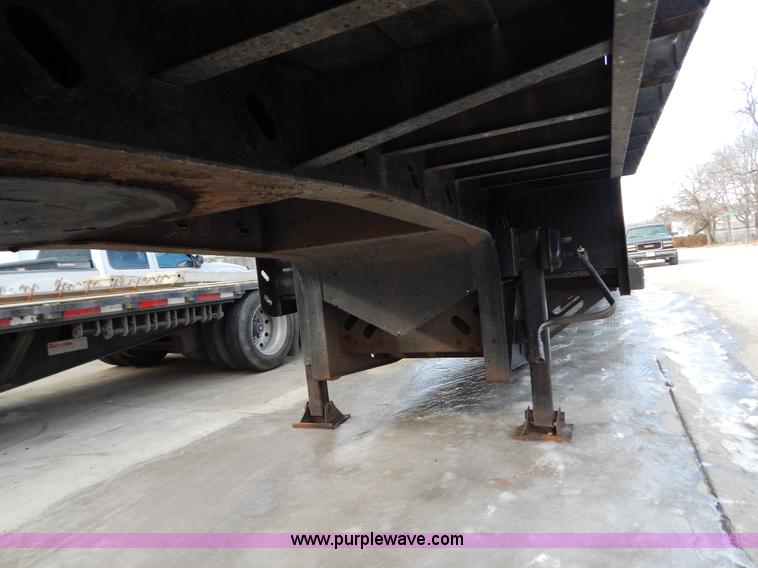 image for item H3821 1997 low profile step deck trailer