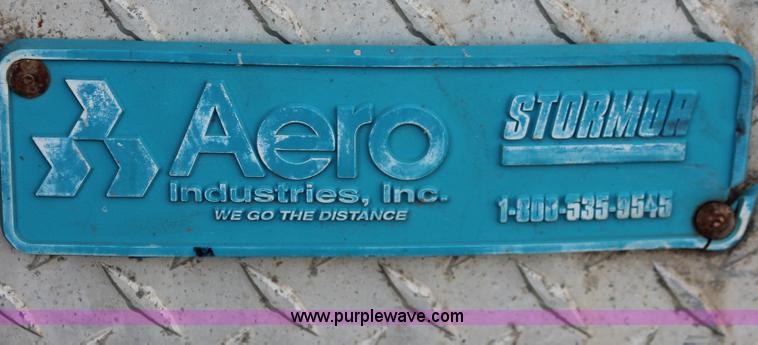 image for item H8356 2000 Transcraft 48' spread axle drop deck trailer