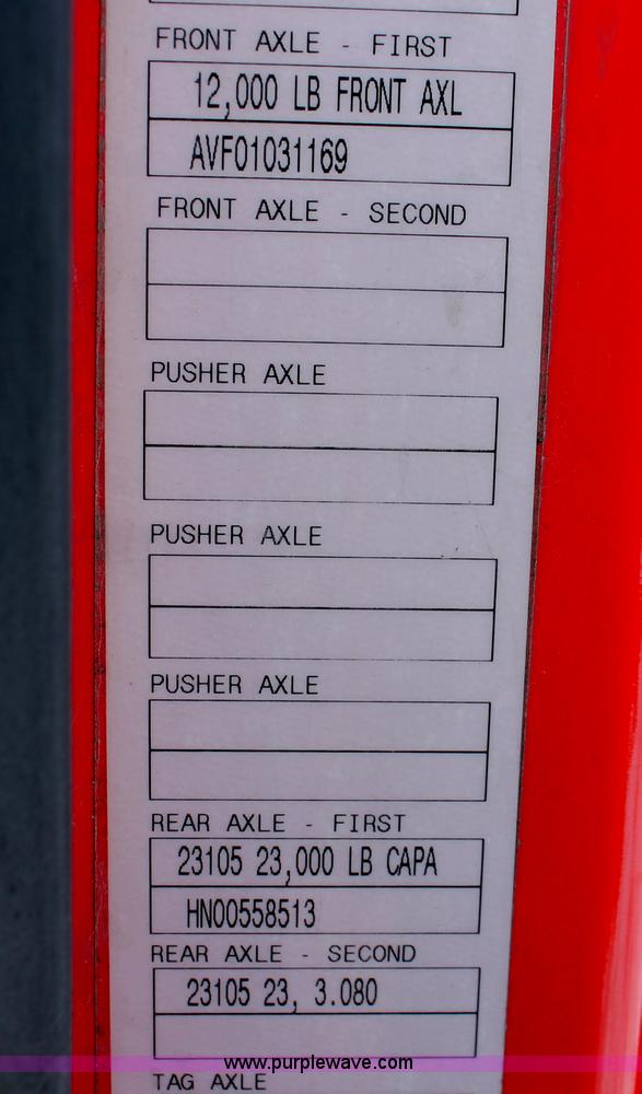 image for item H8358 2001 Volvo VNL semi truck