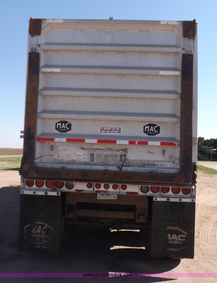 image for item I7584 2000 Mack end dump trailer