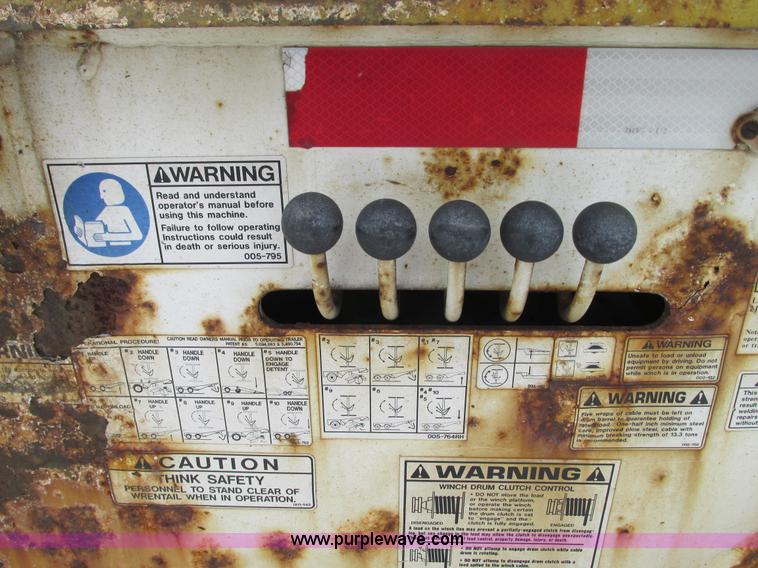 image for item G9184 2007 Trail-Eze TE80HT heavy duty trailer