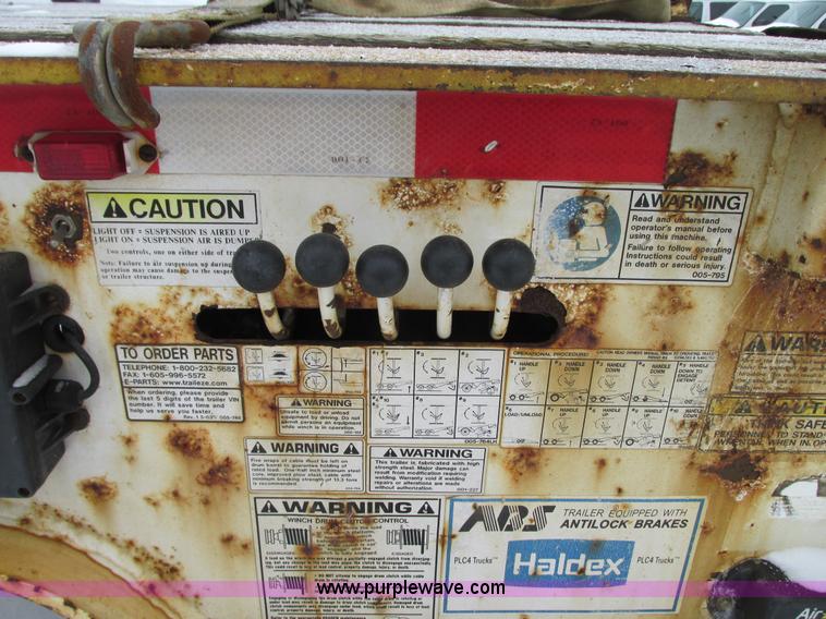 image for item G9184 2007 Trail-Eze TE80HT heavy duty trailer