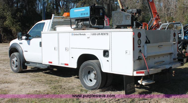 image for item H8286 2007 Ford F550 Super Duty XL service truck