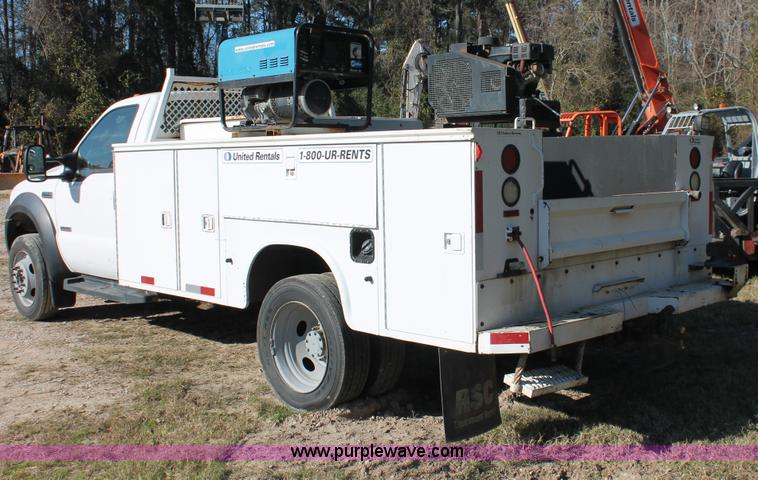 image for item H8286 2007 Ford F550 Super Duty XL service truck