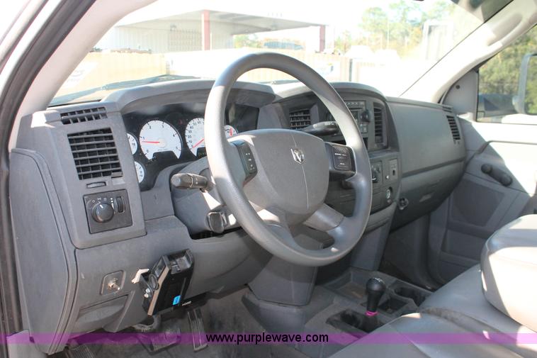 image for item H8303 2008 Dodge Ram 5500 HD stake bed truck