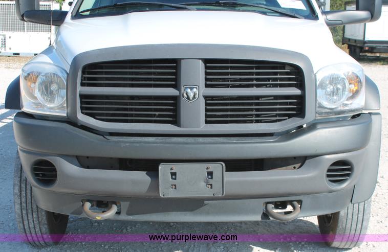 image for item H8303 2008 Dodge Ram 5500 HD stake bed truck