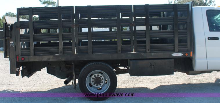 image for item H8303 2008 Dodge Ram 5500 HD stake bed truck