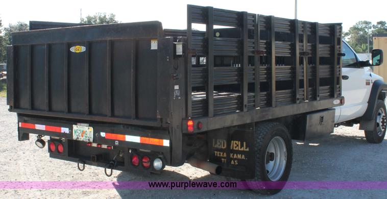 image for item H8303 2008 Dodge Ram 5500 HD stake bed truck