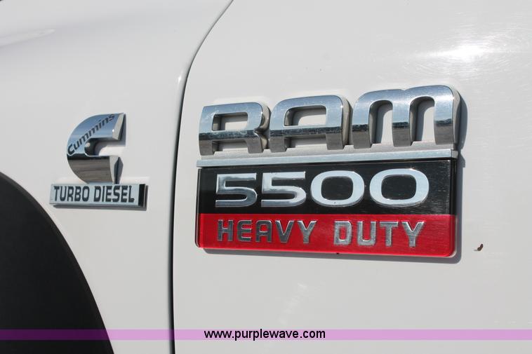 image for item H8303 2008 Dodge Ram 5500 HD stake bed truck