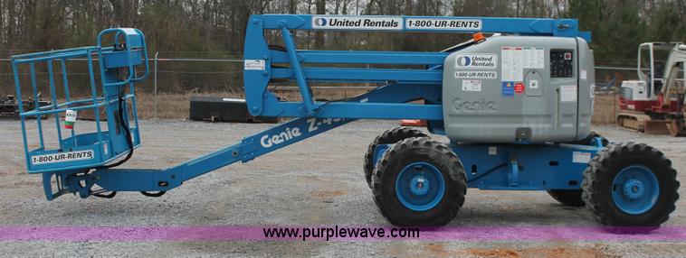 image for item H8305 2003 Genie Z45/25 articulating boom lift