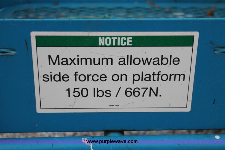 image for item H8305 2003 Genie Z45/25 articulating boom lift