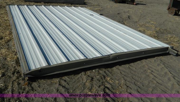 image for item AD9934 (2) 117" x 14' metal shed doors