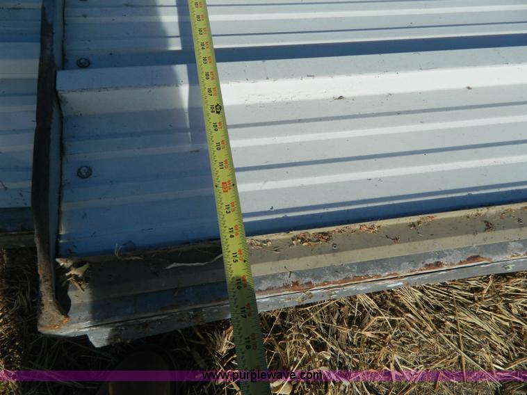 image for item AD9934 (2) 117" x 14' metal shed doors