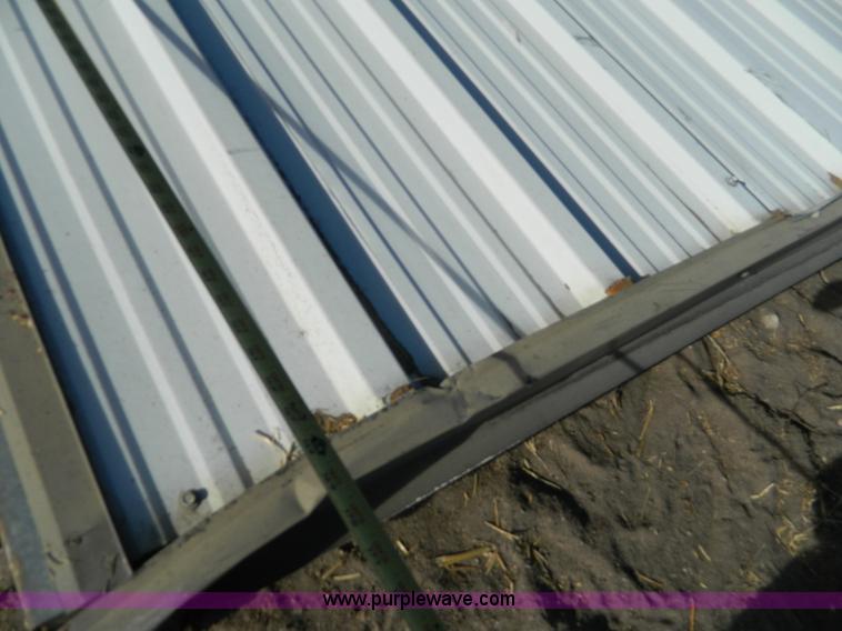 image for item AD9934 (2) 117" x 14' metal shed doors