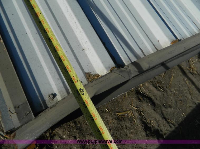 image for item AD9934 (2) 117" x 14' metal shed doors