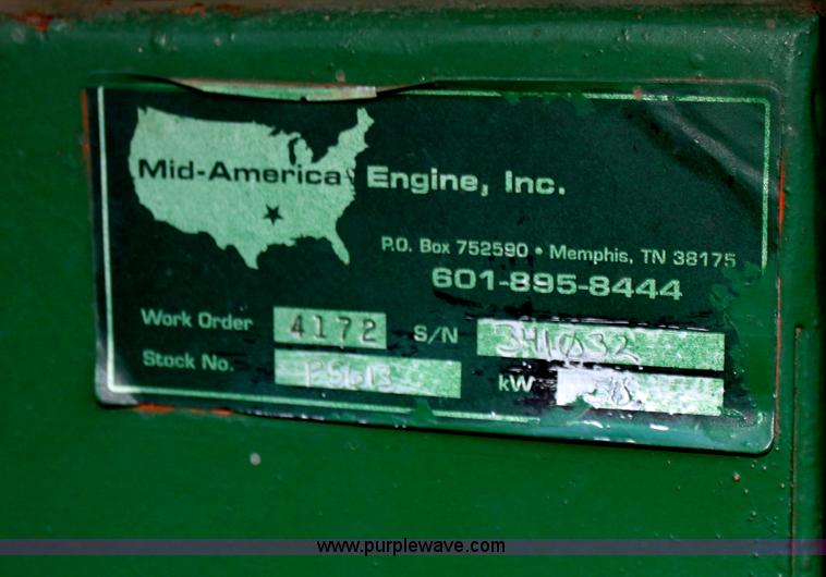 image for item AE9075 Aggreko 50 kW generator