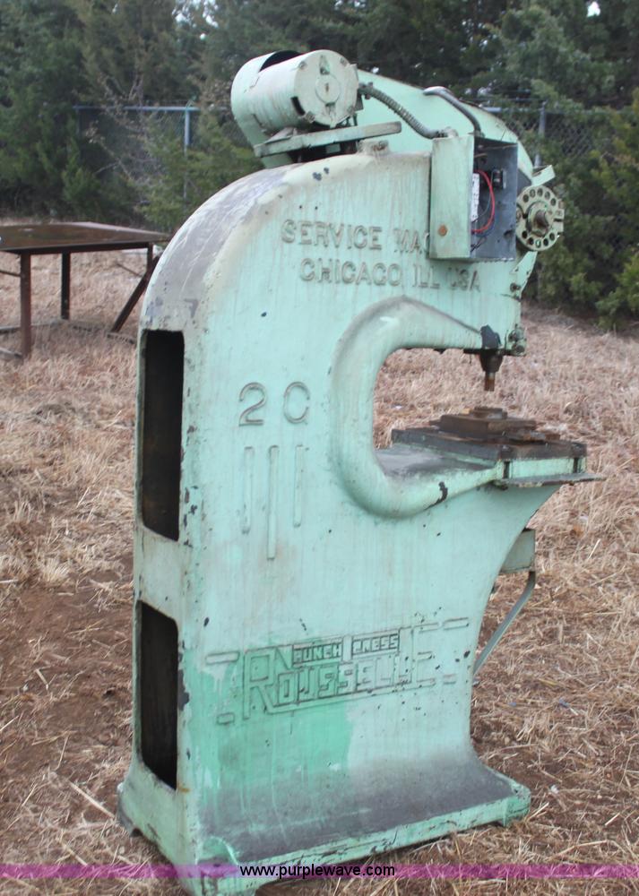 image for item AE9089 Rousell E 2G punch press