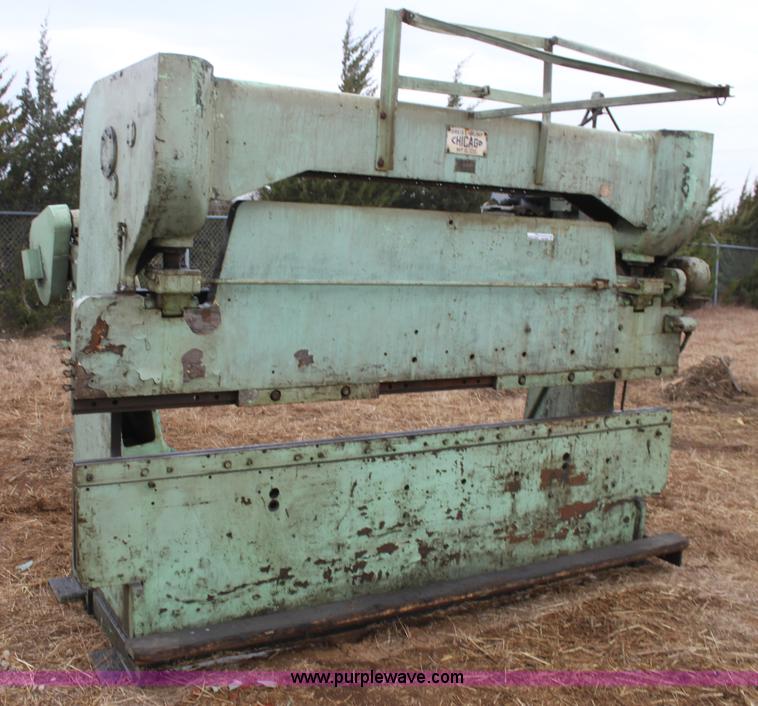 image for item AE9090 Dreis & Krump Chicago steel press brake