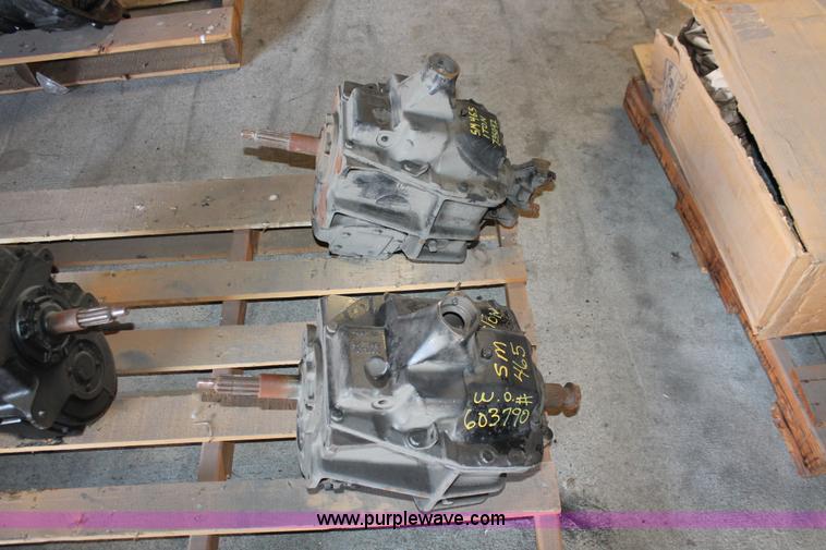 image for item AZ9458 (2) General Motor Company 1-TON SM465 rebuilt transmission