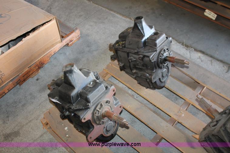 image for item AZ9458 (2) General Motor Company 1-TON SM465 rebuilt transmission