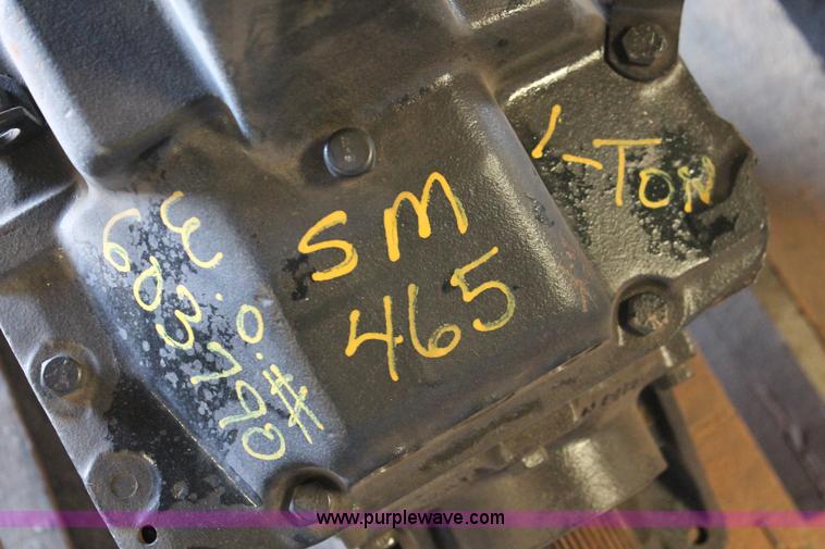 image for item AZ9458 (2) General Motor Company 1-TON SM465 rebuilt transmission
