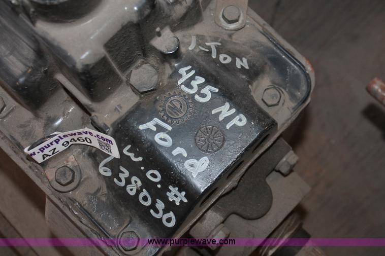 image for item AZ9460 Ford 1-TON 435NP rebuilt transmission