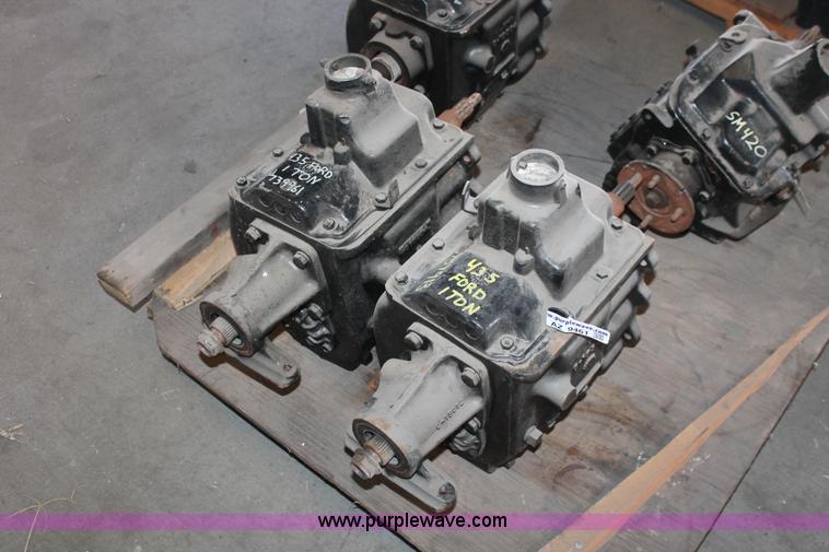 image for item AZ9461 (2) Ford 435 rebuilt transmissions