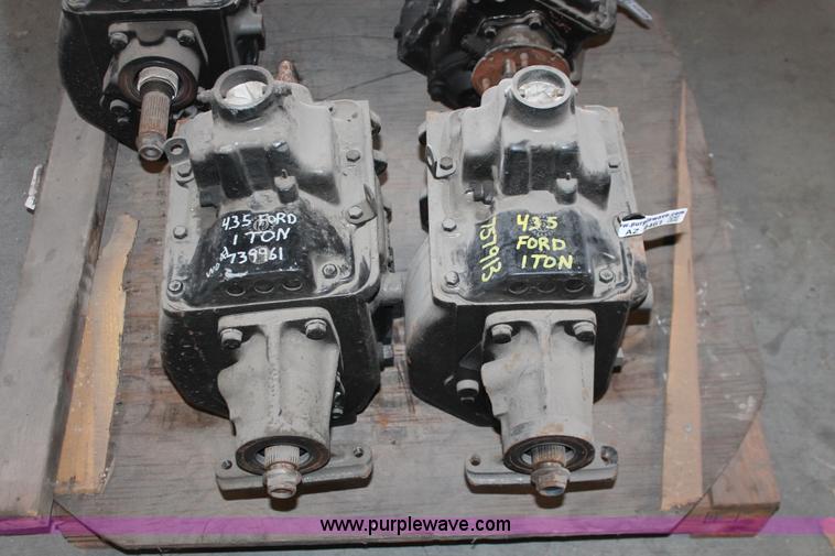 image for item AZ9461 (2) Ford 435 rebuilt transmissions