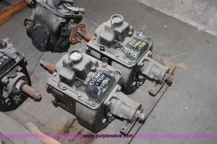 image for item AZ9461 (2) Ford 435 rebuilt transmissions