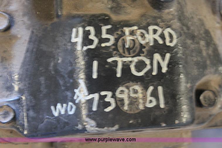 image for item AZ9461 (2) Ford 435 rebuilt transmissions