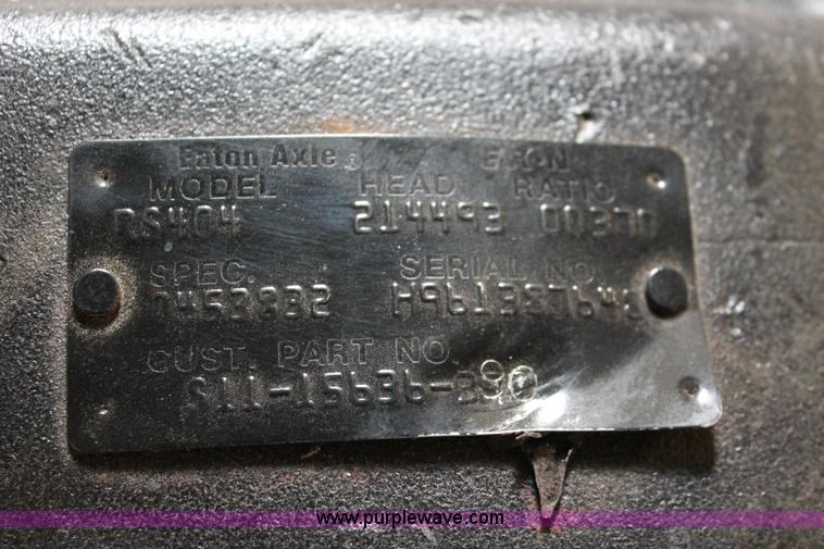 image for item AZ9475 Eaton RS404 differential