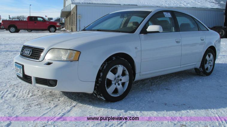 image for item E5180 2003 Audi A6 Quattro