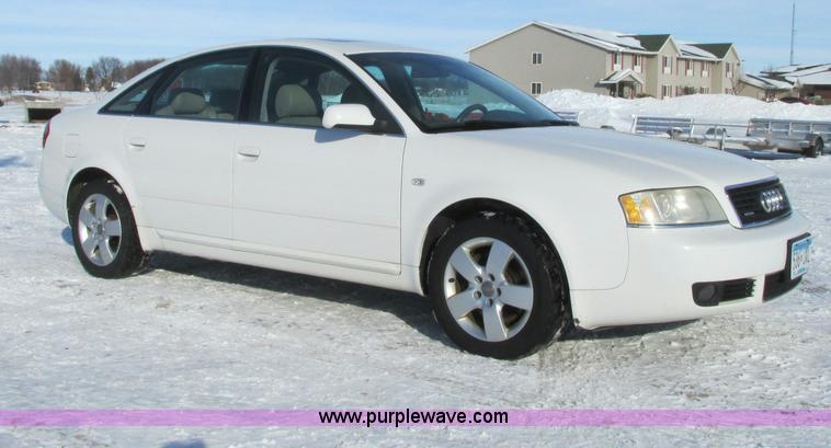 image for item E5180 2003 Audi A6 Quattro