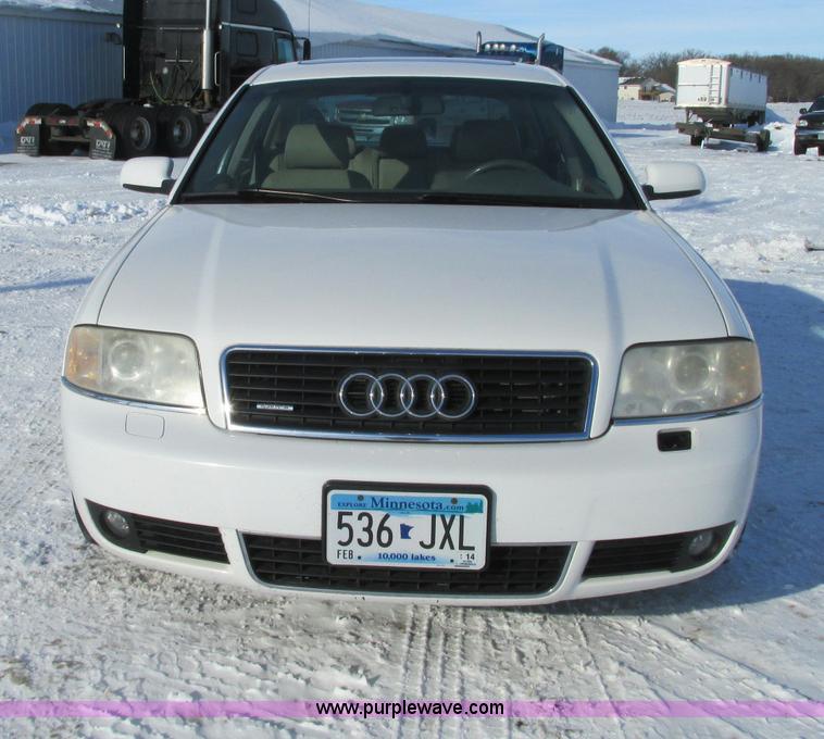image for item E5180 2003 Audi A6 Quattro