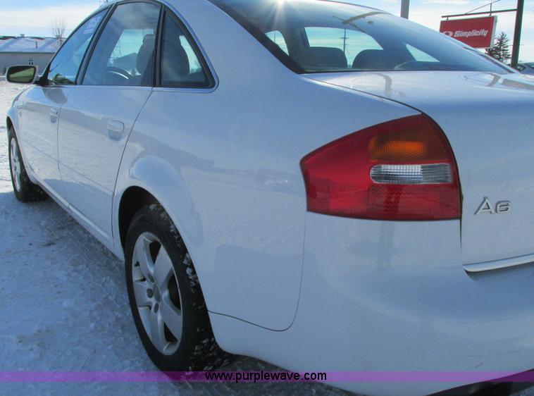 image for item E5180 2003 Audi A6 Quattro
